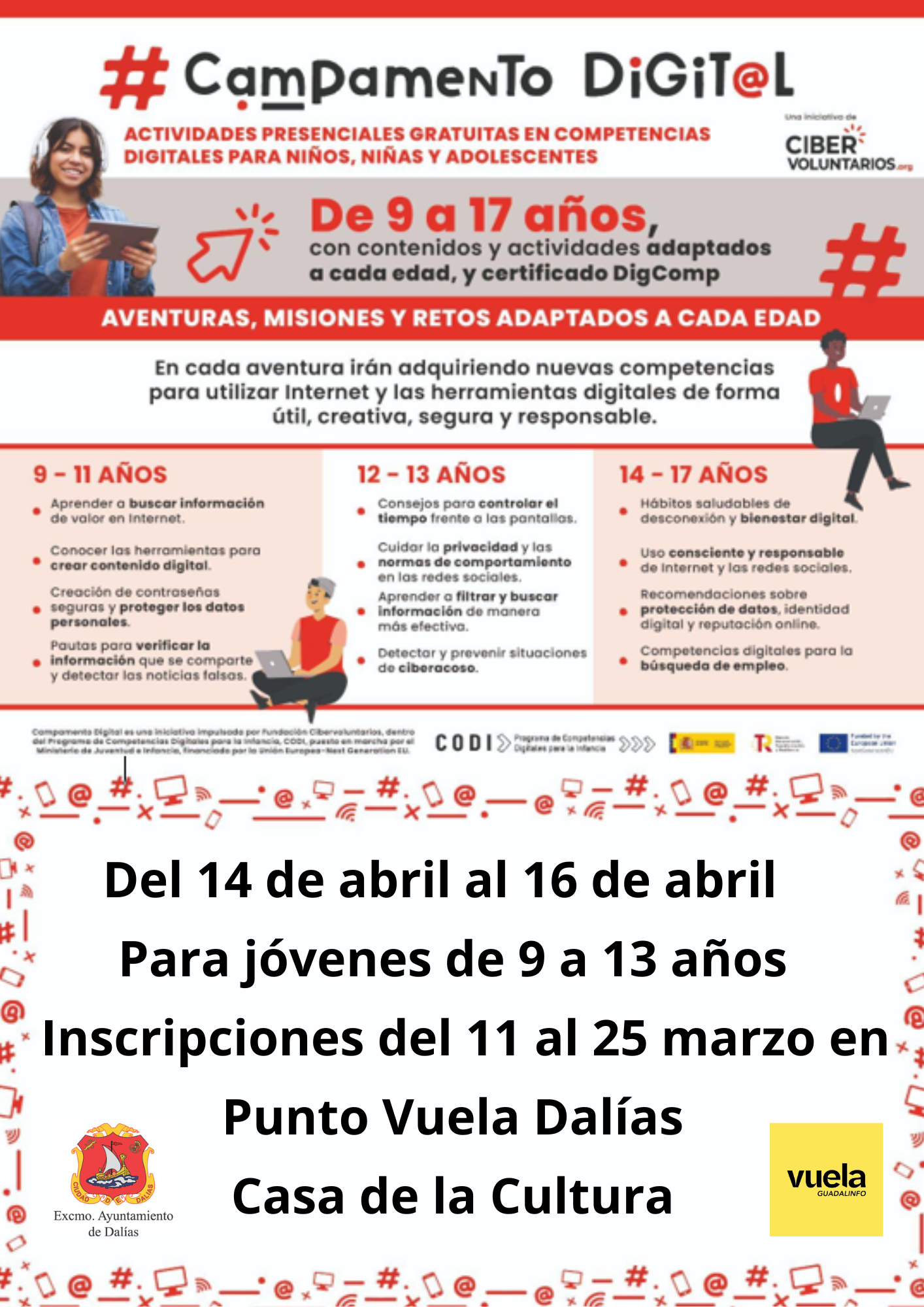 El Ayuntamiento De Dalías Volverá A Activar El Campamento Digital Para ...