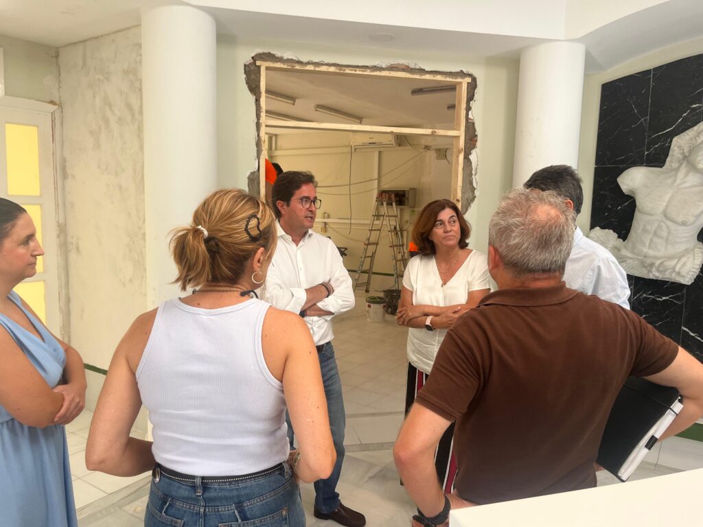 250912 OBRAS 2 - El Centro de Profesorado de El Ejido tendrá una nueva aula TIC ampliará el Centro de Adultos