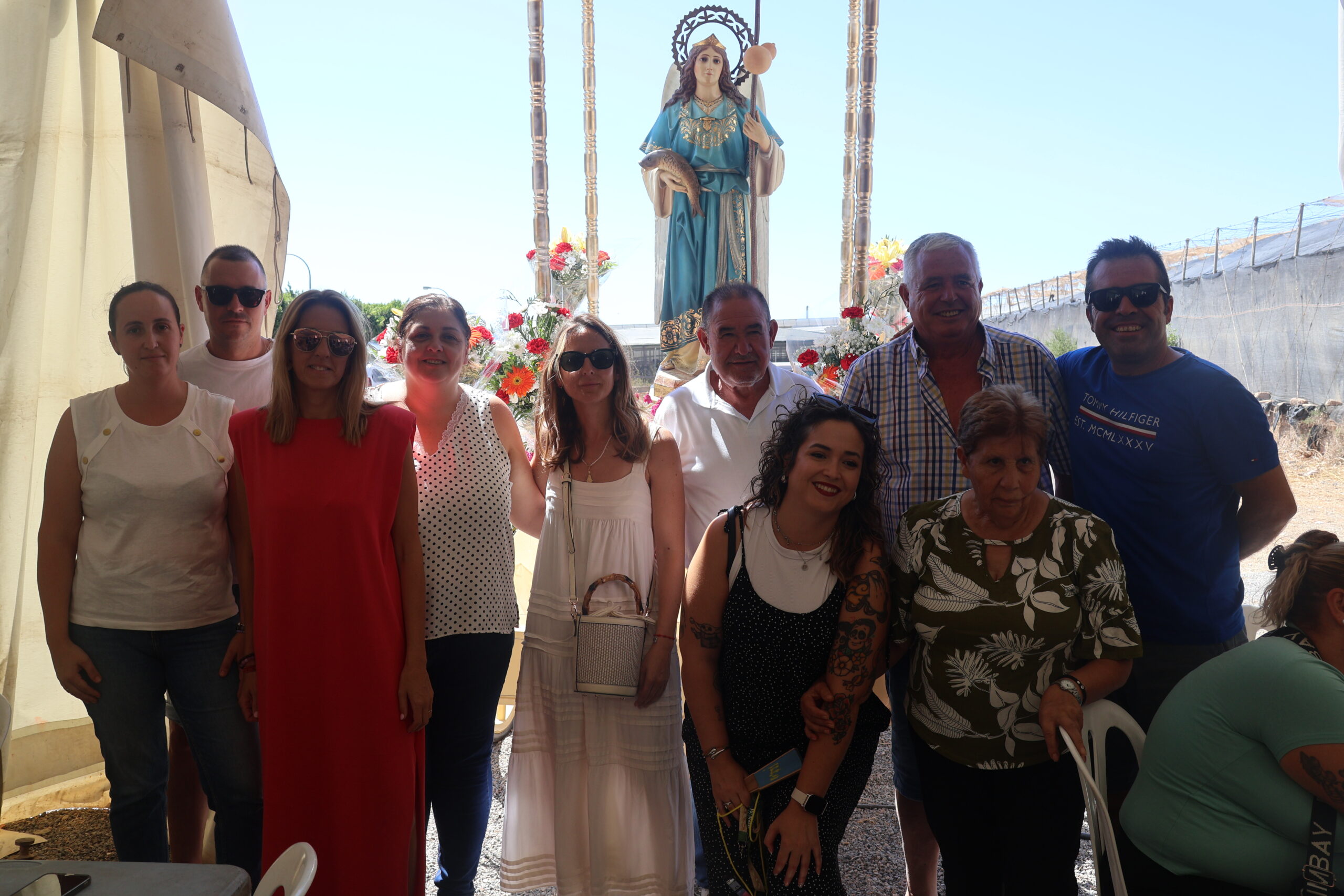 Romería de San Rafael en el núcleo ejidense de Pampanico