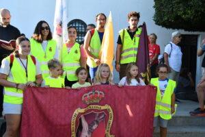 DSC 7637 - Más de 600 peregrinos se unen a la Peregrinación Juvenil de la Hermandad del Cristo de la Luz