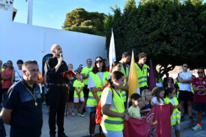 DSC 7639 - Más de 600 peregrinos se unen a la Peregrinación Juvenil de la Hermandad del Cristo de la Luz