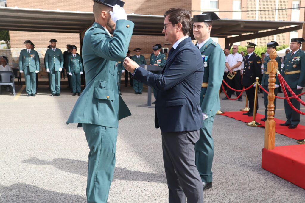 251012 CELEBRACION PATRONA DE LA GUARDIA CIVIL 2 - El Ejido celebra la Festividad de la Guardia Civil en el día de su patrona, la Virgen del Pilar