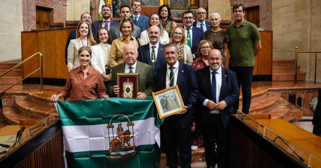 561739158 1116445643936968 6200516777571699934 n - Dalías y Sevilla forjan un 'puente de fe' cimentado en sus cristos gemelos