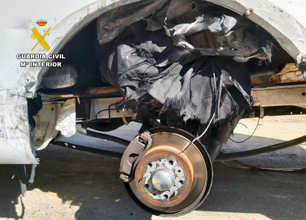 20260312 OP ALHAUTO DROGA TOTANA 06 - Desmantelan en Murcia a una banda del Poniente almeriense que abandonó una autocaravana con 500 kilos de hachís y marihuana en su interior