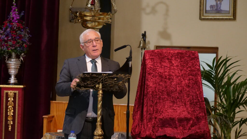 260322 PREGON SANTISIMO CRISTO DEL AMOR SANTO DOMINGO 1 - Emotivo pregón de Antonio Pérez Fornieles para iniciar los actos de Semana Santa de La Hermandad del Santísimo Cristo del Amor de Santo Domingo