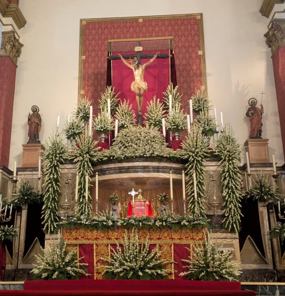 foto cristo de la luz dalias 1 - Constituidos los Comités Organizador y Científico del II Congreso Nacional de Advocaciones de la Luz que se celebrará en Dalías