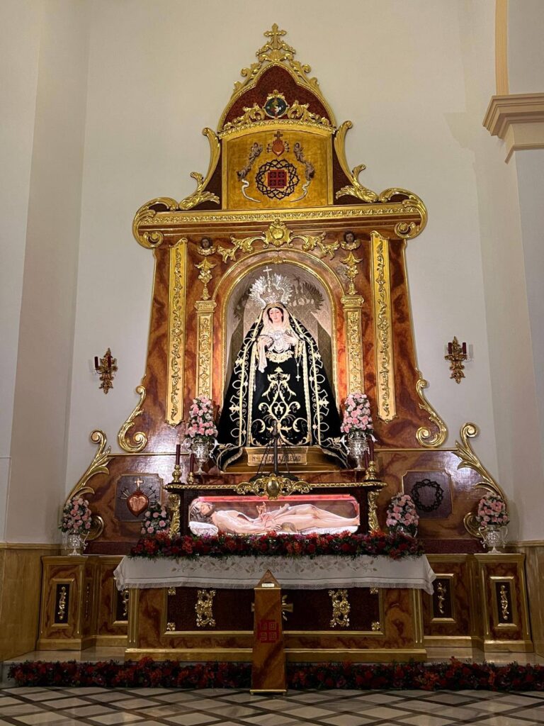 670425737 1342383541258859 8149942876770890348 n - La Cofradía del Sepulcro y la Soledad de Dalías asegura haber sido víctima de sabotaje en Semana Santa
