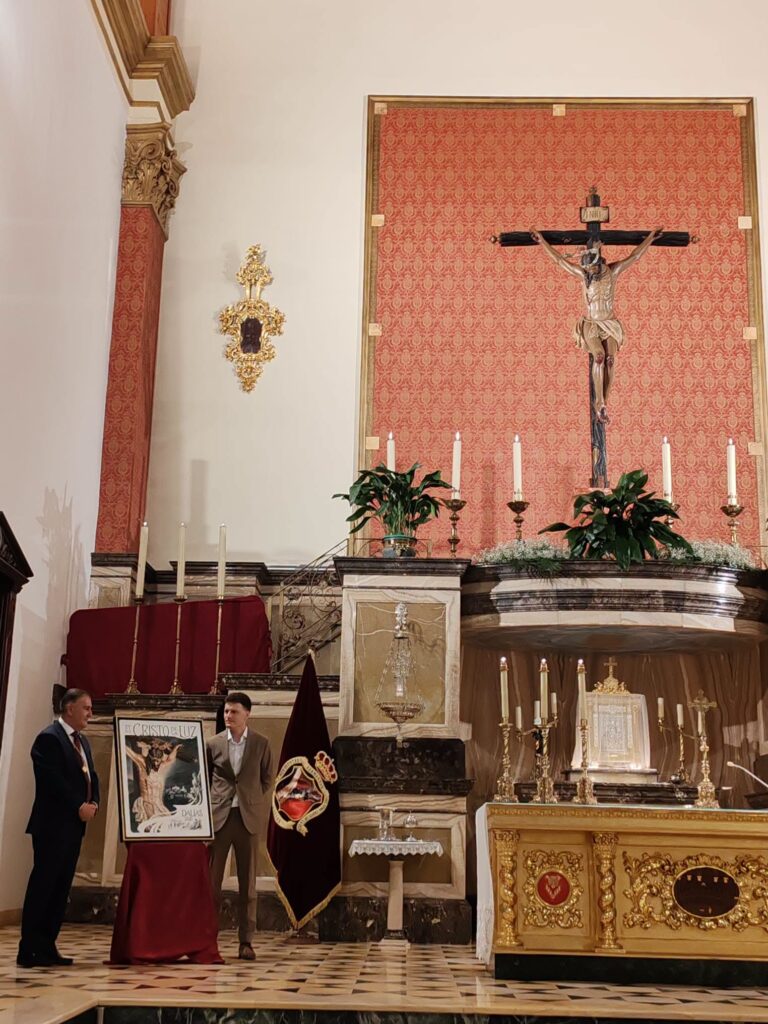 729754345 946075458444003 6370403853026492197 n - La Hermandad del Cristo de la Luz presenta su cartel anunciador