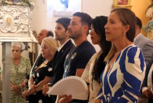260717 VIRGEN DEL CARMEN BALERMA 5 - La Virgen del Carmen de Balerma estrena nuevo trono en su día grande