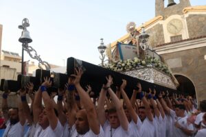 748194265 1346534060900823 4896912492893239794 n - La Virgen del Carmen de Balerma estrena nuevo trono en su día grande