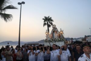 748718690 1559640012329880 5265424794382542941 n - La Virgen del Carmen de Balerma estrena nuevo trono en su día grande