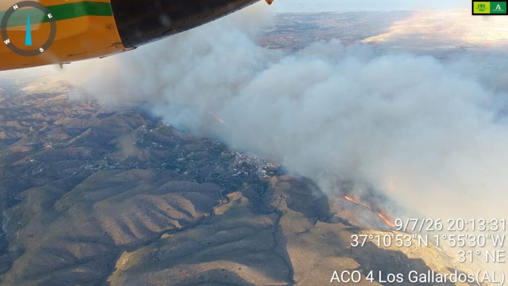 HMzmE3YXoAASBrj - El Poniente se solidariza con Los Gallardos por el incendio forestal en el que han muerto doce personas