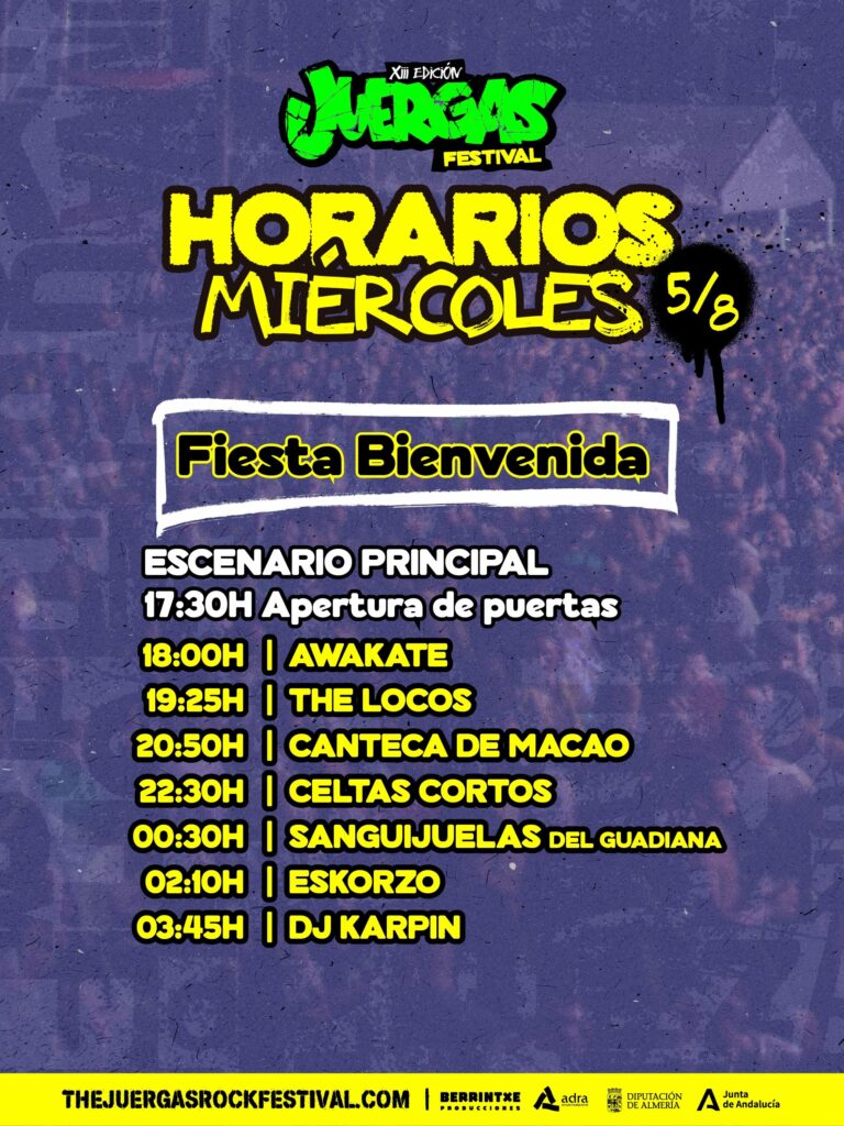 747197958 18613596601052239 2708530331462313328 n - Celtas Cortos, Sanguijuelas del Guadiana y Canteca de Macao dan la bienvenida al The Juergas Rock
