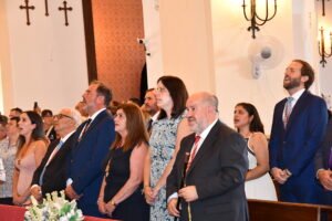 DSC 0040 - El doctor de la Selección Española Claudio Vázquez inaugura la ofrenda de nardos al Cristo de la Luz
