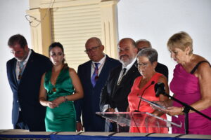 DSC 0954 - Las pregoneras María Morón y Trini Góngora reivindican la parte más lúdica de las Fiestas del Cristo de la Luz