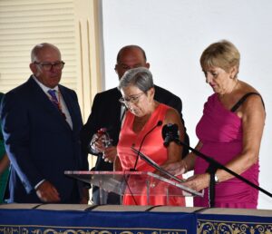 DSC 0980 - Las pregoneras María Morón y Trini Góngora reivindican la parte más lúdica de las Fiestas del Cristo de la Luz
