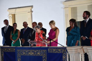 DSC 0992 - Las pregoneras María Morón y Trini Góngora reivindican la parte más lúdica de las Fiestas del Cristo de la Luz