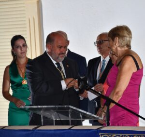 DSC 1056 - Las pregoneras María Morón y Trini Góngora reivindican la parte más lúdica de las Fiestas del Cristo de la Luz