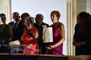 DSC 1083 - Las pregoneras María Morón y Trini Góngora reivindican la parte más lúdica de las Fiestas del Cristo de la Luz