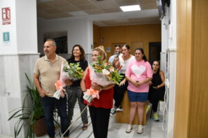 DSC 1099 - Las pregoneras María Morón y Trini Góngora reivindican la parte más lúdica de las Fiestas del Cristo de la Luz