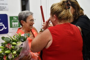 DSC 1133 - Las pregoneras María Morón y Trini Góngora reivindican la parte más lúdica de las Fiestas del Cristo de la Luz