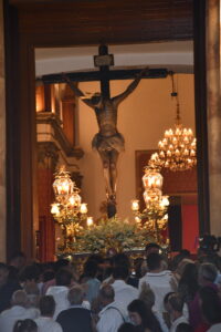DSC 1981 - Miles de cohetes encienden la noche de Dalías en la procesión del Cristo de la Luz
