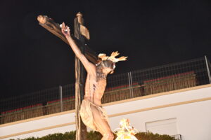 DSC 2329 - Miles de cohetes encienden la noche de Dalías en la procesión del Cristo de la Luz