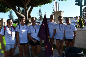DSC 9280 - Cientos de jóvenes peregrinos acompañan a la Hermandad del Cristo de la Luz