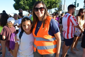 DSC 9304 - Cientos de jóvenes peregrinos acompañan a la Hermandad del Cristo de la Luz