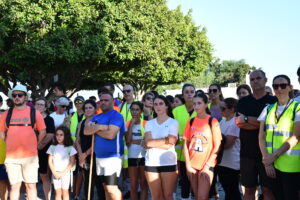 DSC 9345 - Cientos de jóvenes peregrinos acompañan a la Hermandad del Cristo de la Luz