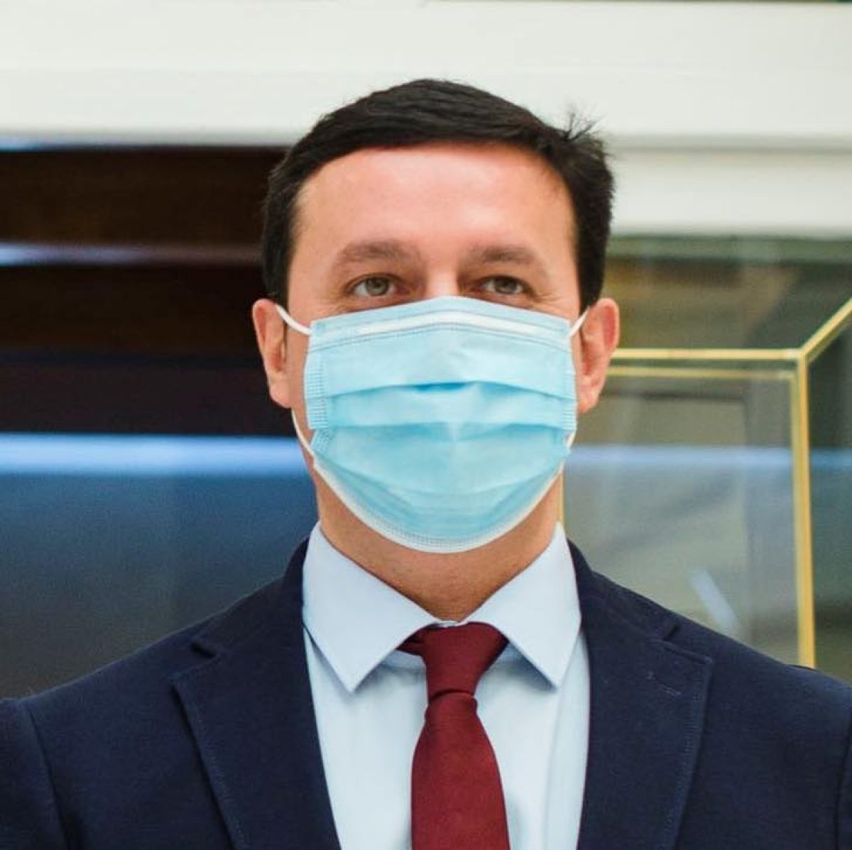 Javier A. García, presidente de Diputación, en la pandemia. /DC