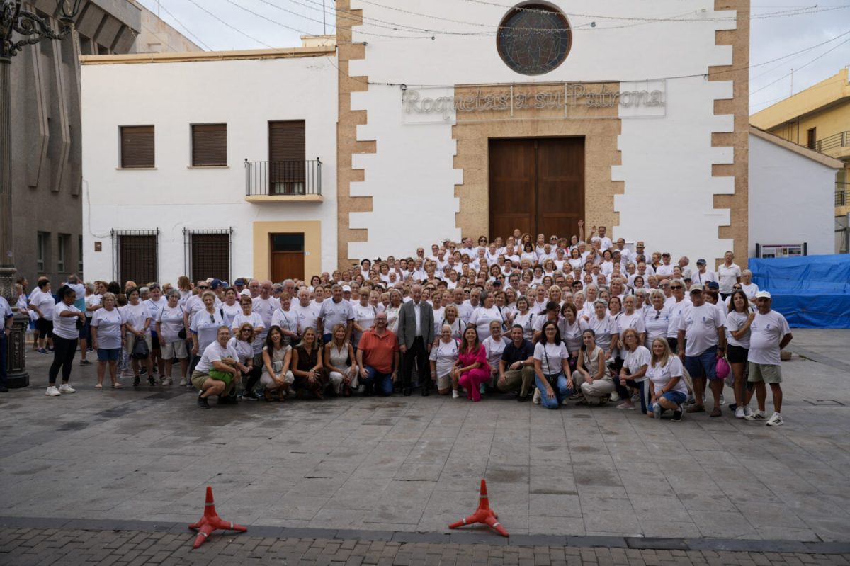Fiestas de la Virgen del Rosario en Roquetas de Mar. /DC