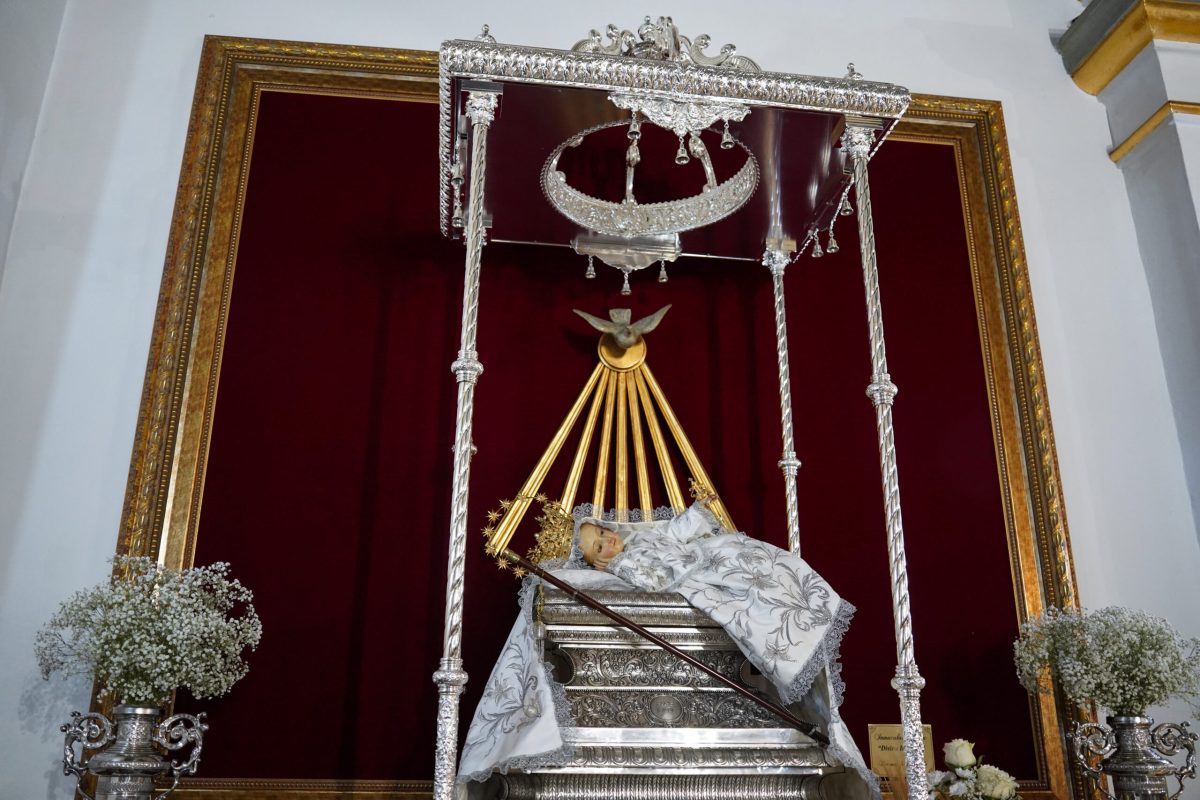 Imagen de la Divina Infantita, patrona de El Ejido