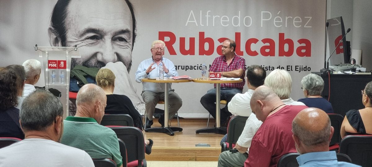Inauguración del Aula Socialista conManuel Zaguirre