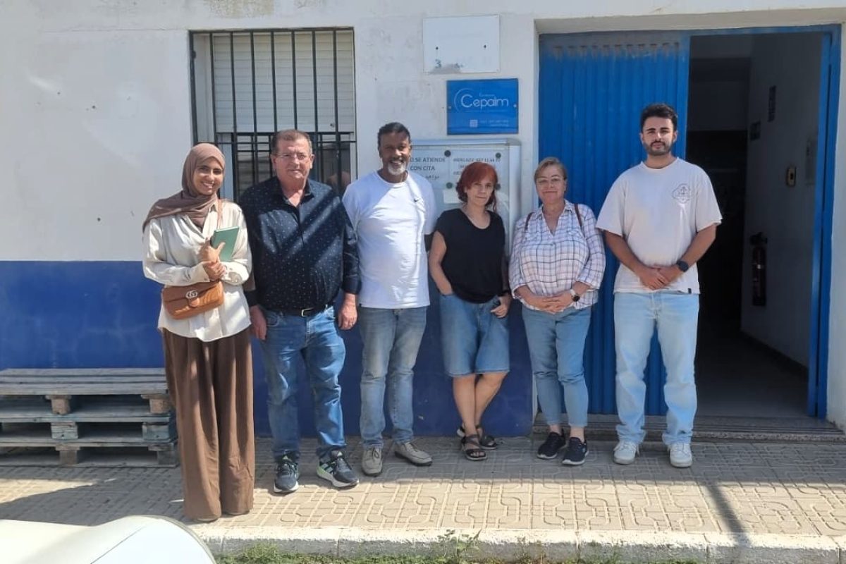 Visita del PSOE a Cepaim. /PSOE El Ejido