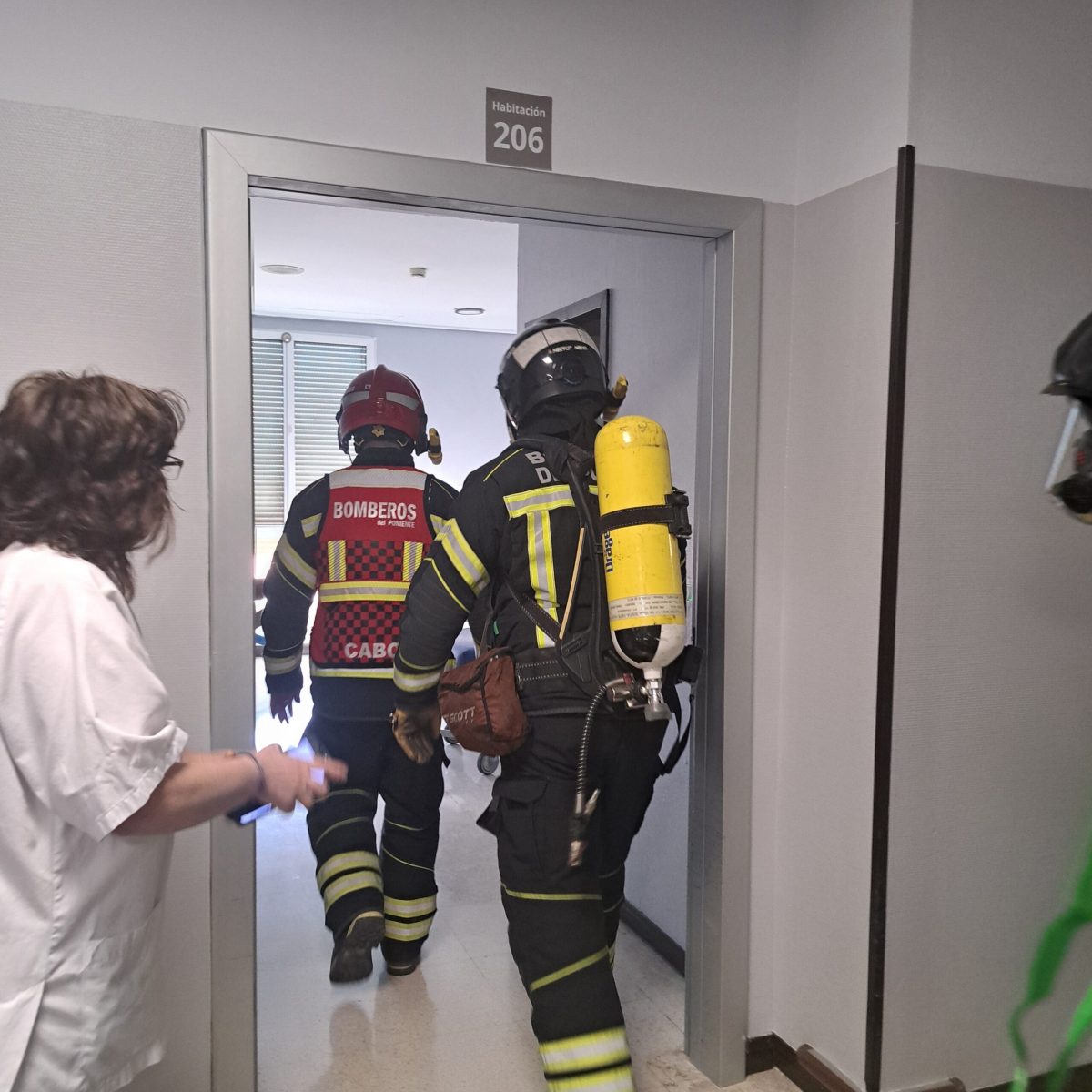Simulacro de incendio