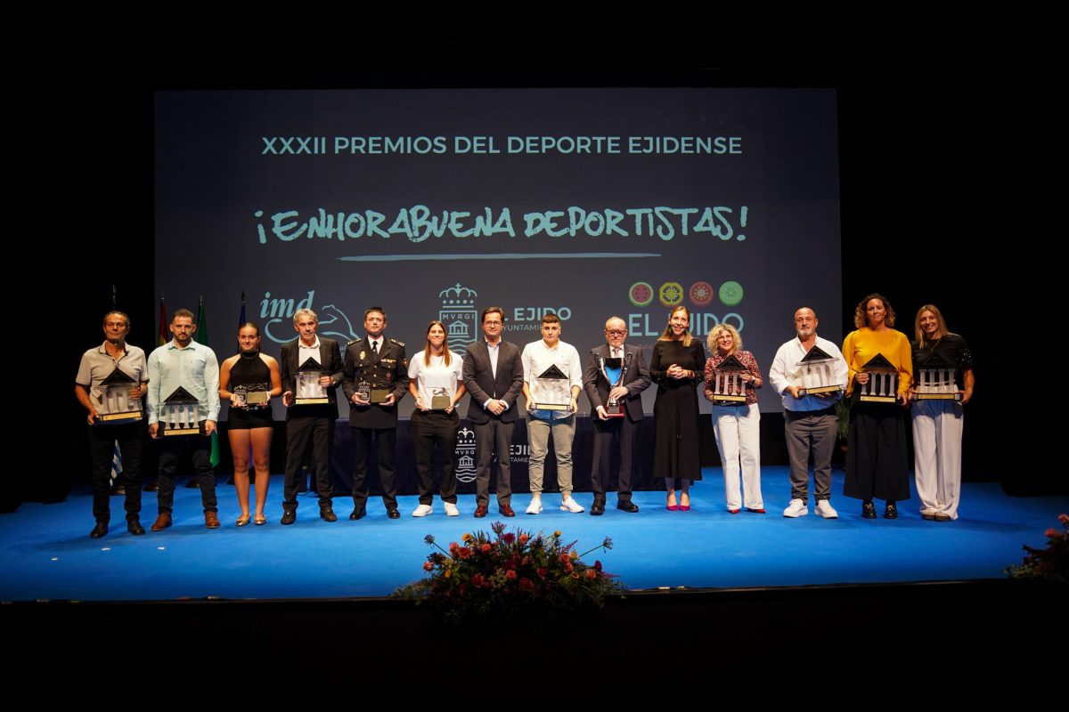 Ganadores de los XXXII Premios del Deporte ejidense
