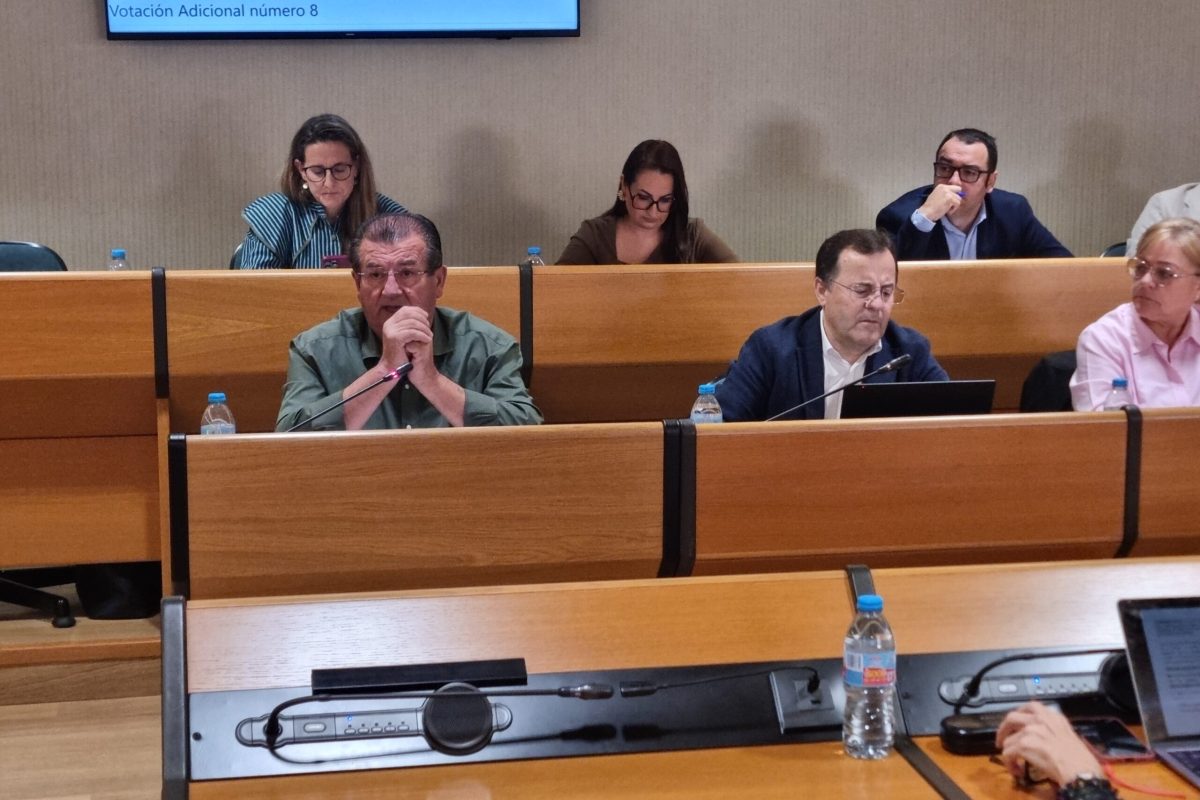 José Miguel Alarcón en el pleno celebrado este 3 de noviembre