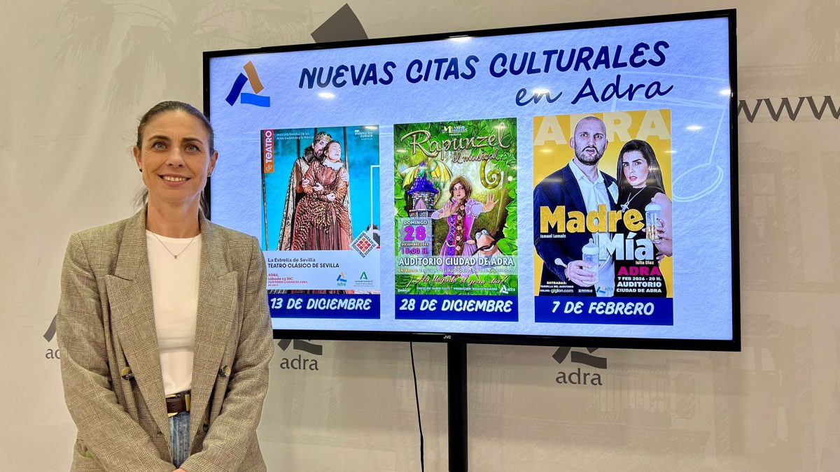 251118 El Ayuntamiento de Adra presenta nuevas propuestas culturales para todos los públicos