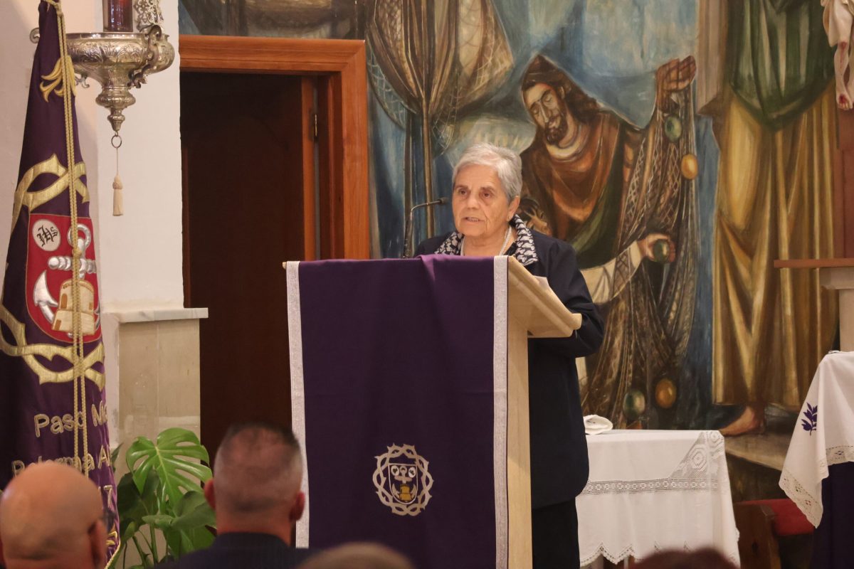 Pilar García Mayor ofrece el IX Pregón de Balerma que anuncia la Semana Santa