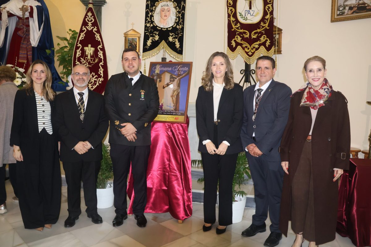 Un emotivo pregón de Jesús Torrecillas abre los actos de la Semana Santa de la Cofradía del Santísimo Cristo de la Paz y Nuestra Señora de los Dolores de Santa María del Águila