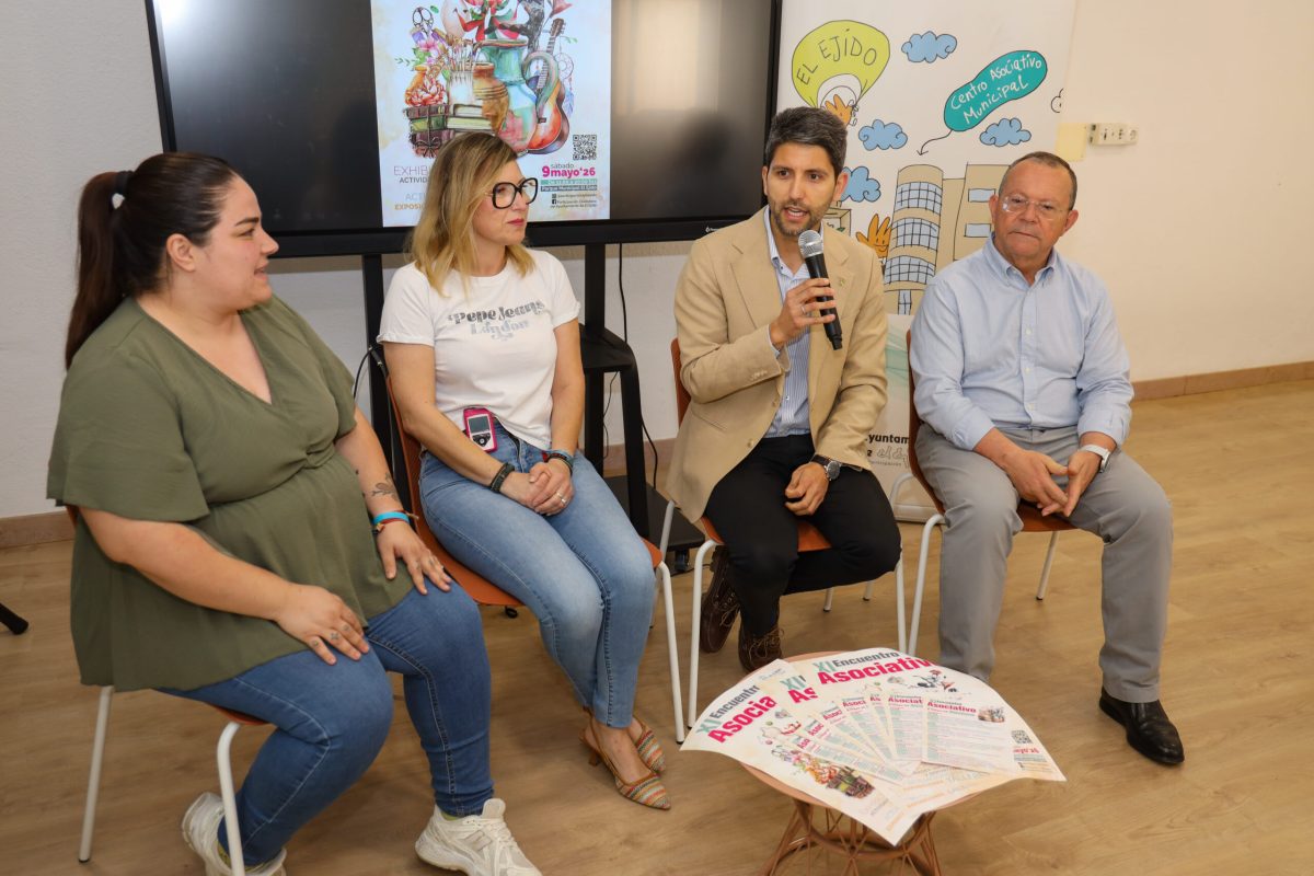 Presentación de las actividades del Encuentro Asociativo de El Ejido del próximo 9 de mayo