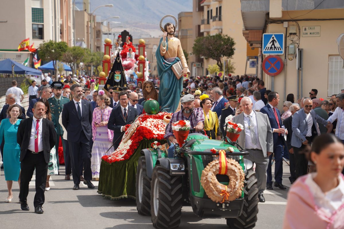 El Ejido honra a San Marcos con la Misa y Procesión-Romería