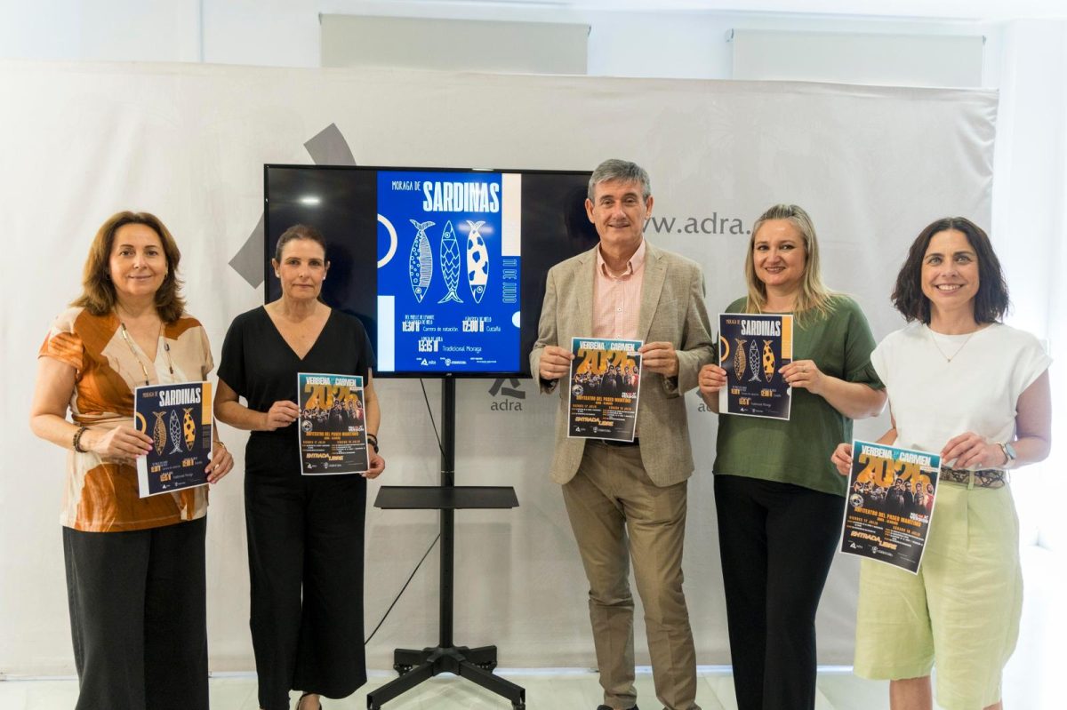 Adra presenta la programación de actividades lúdicas organizadas en honor a la Virgen del Carmen
