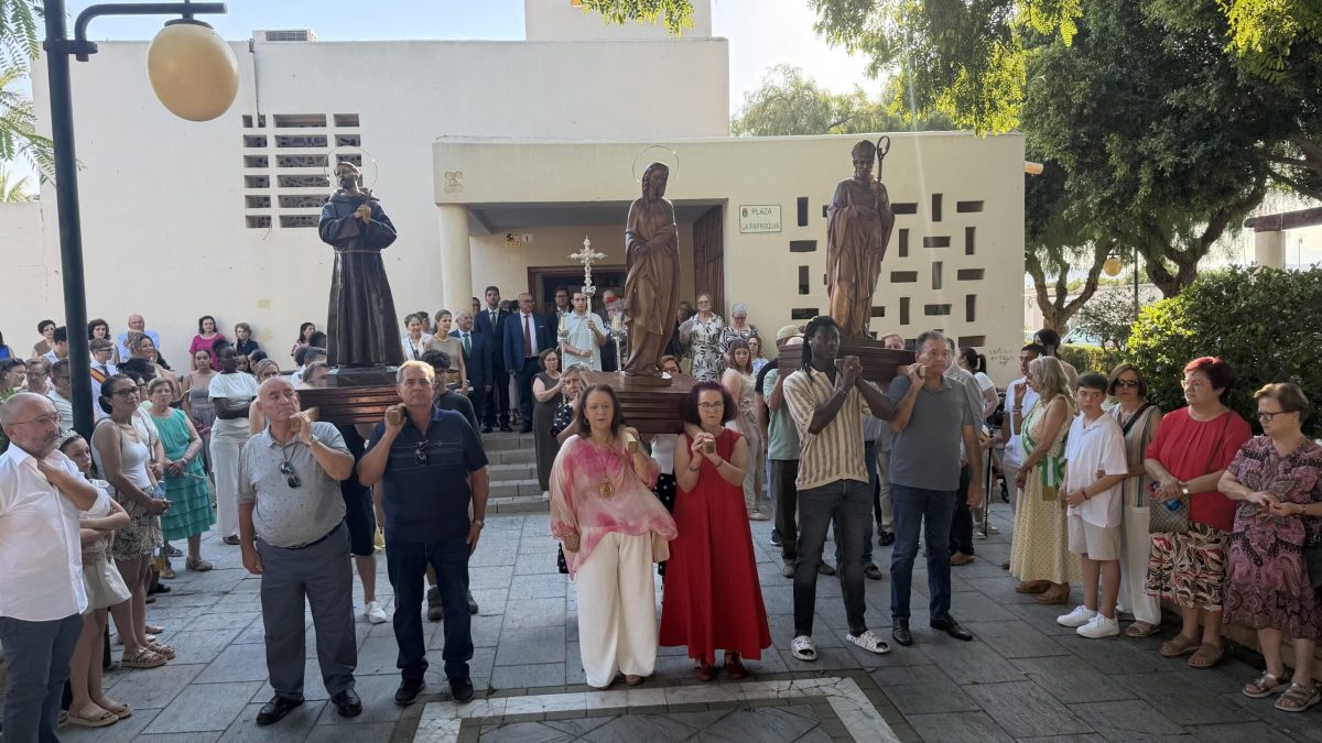 Procesión en Las Norias de Daza