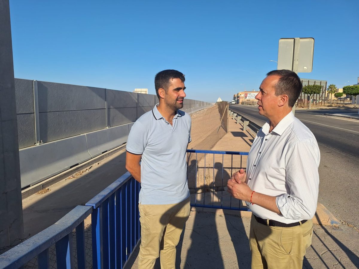Visita a las obras del Plan Antiruido de la A-7