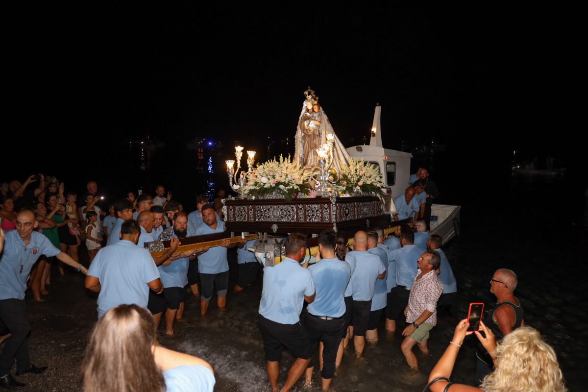 Procesión de la Virgen de las Mercedes de Balerma. /DC