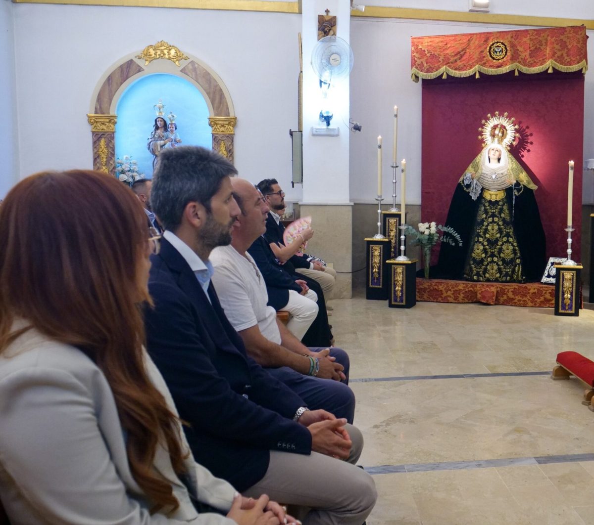 Misa a Nuestra Señora de los Dolores en Balerma. /DC