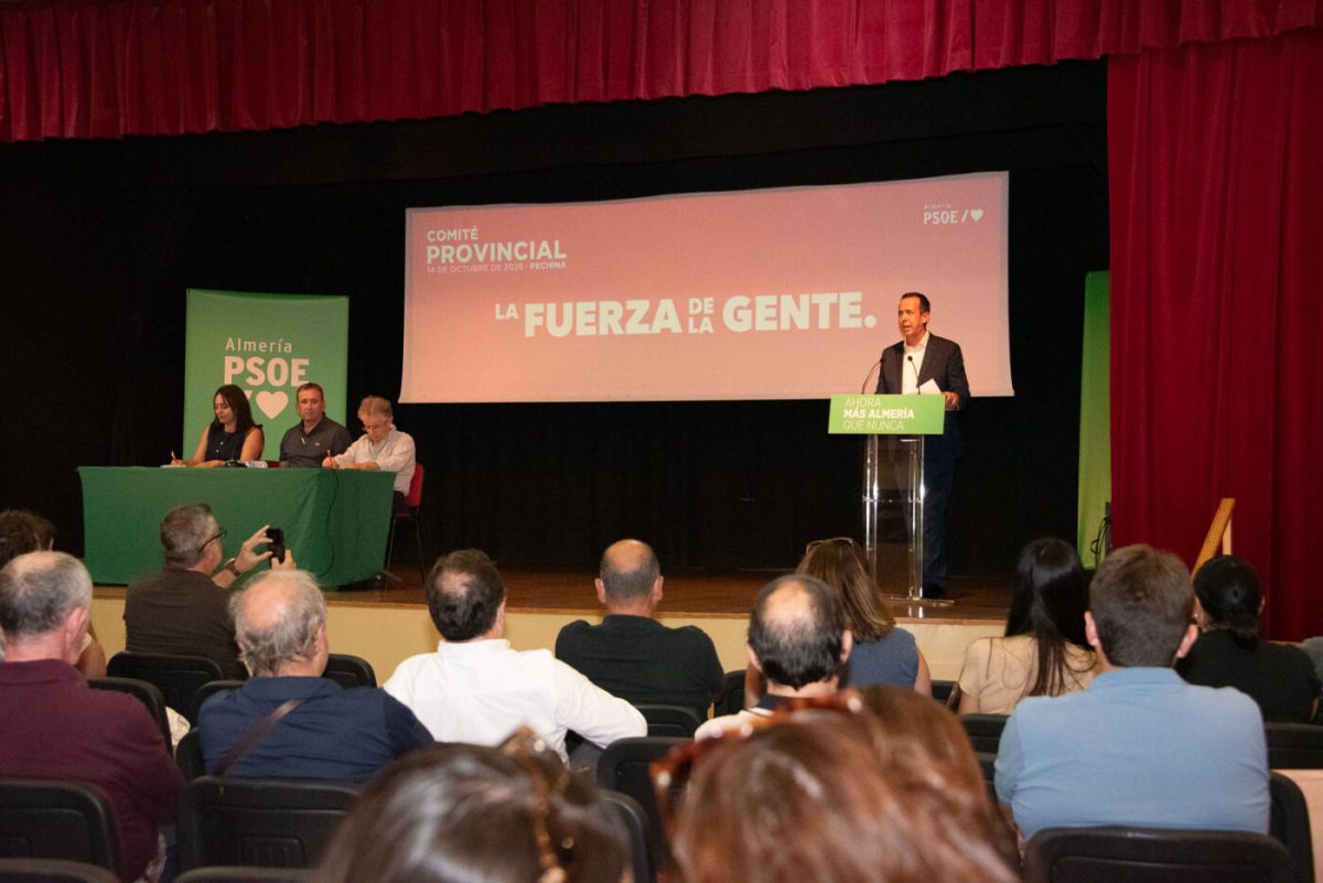 José María Martín en el Comité Provincial
