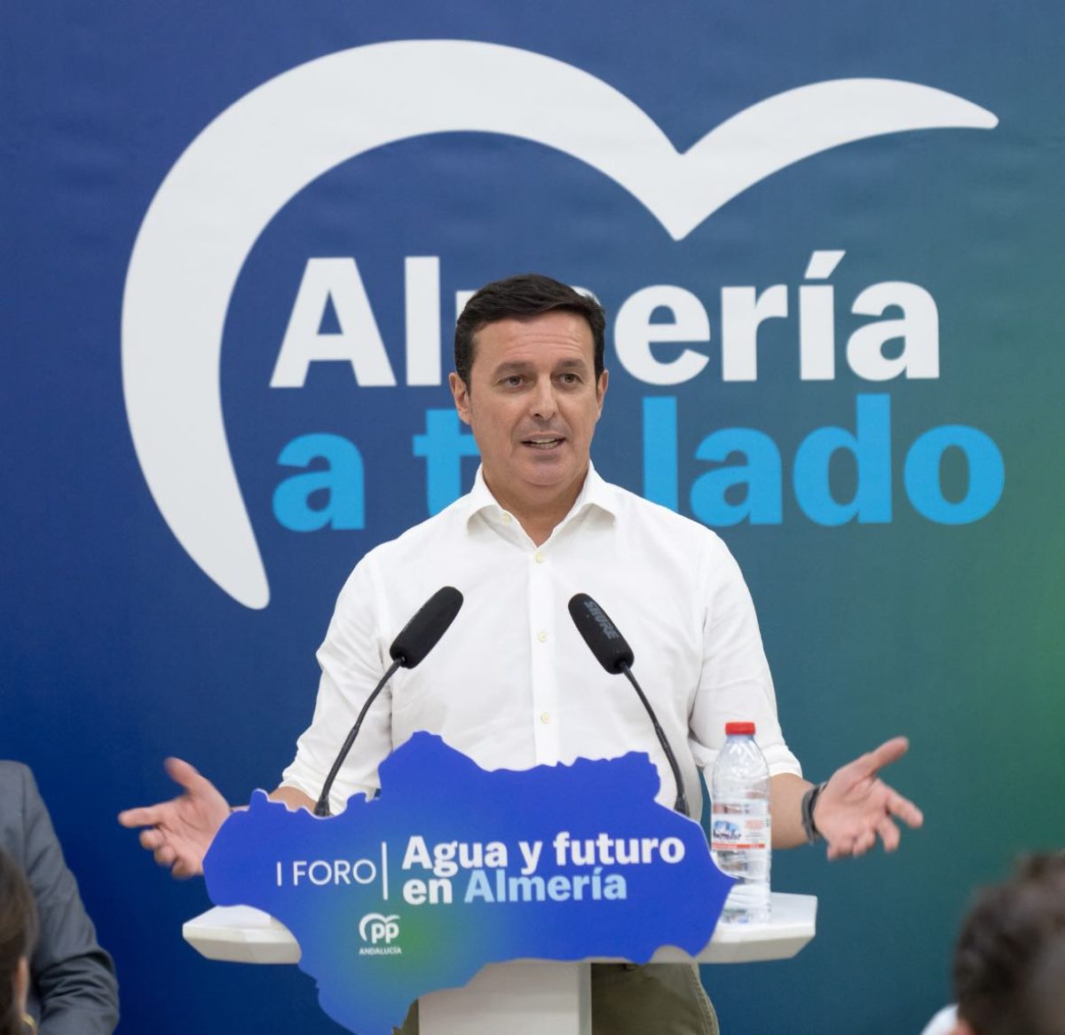 Javier A. García en un acto del Partido Popular. /DC